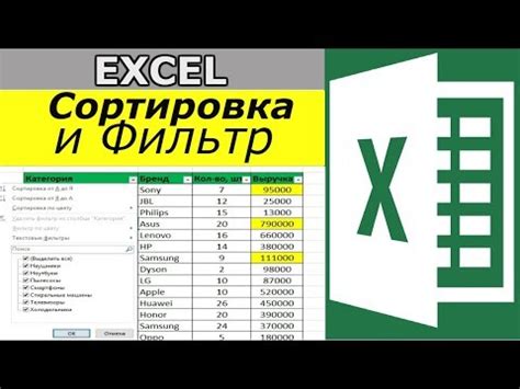 Преимущества сортировки в Excel