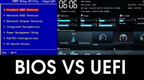 Преимущества UEFI и BIOS