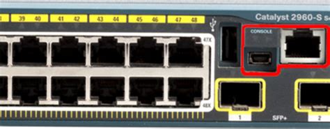 Приготовления для настройки коммутатора Cisco Catalyst 2960