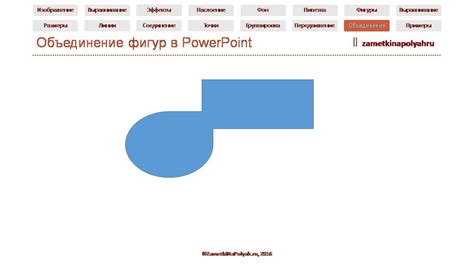 Применение готовых фигур в презентации