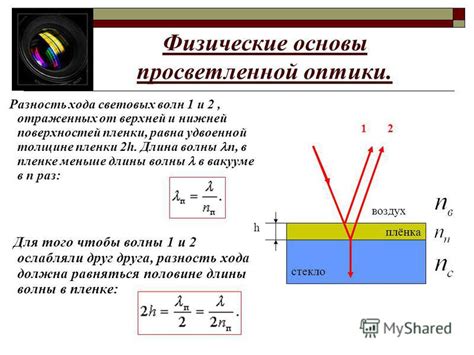 Применение давления света в оптике