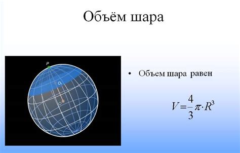 Применение объема шара в повседневной жизни