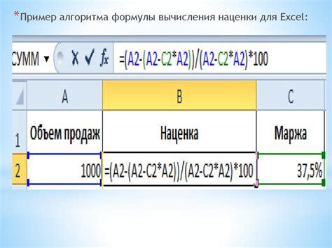 Применение условных операторов при расчете наценки на товар в Excel