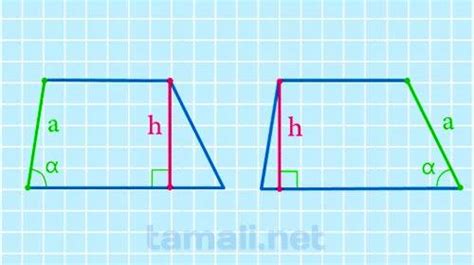 Примеры вычисления высоты трапеции