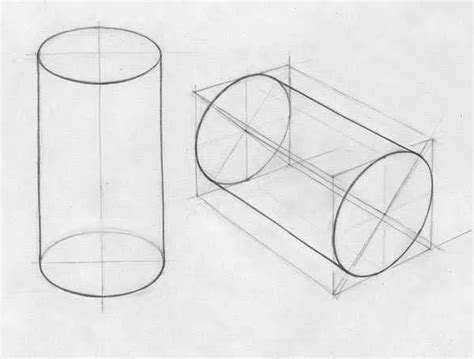 Примеры нарисованных цилиндров