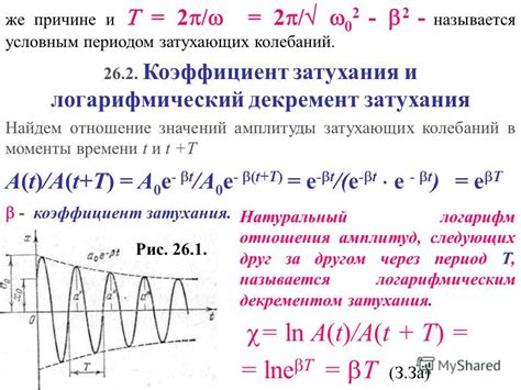 Примеры расчета амплитуды