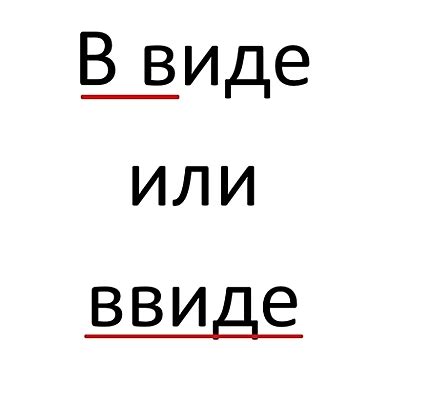 Примеры слов, которые пишутся раздельно