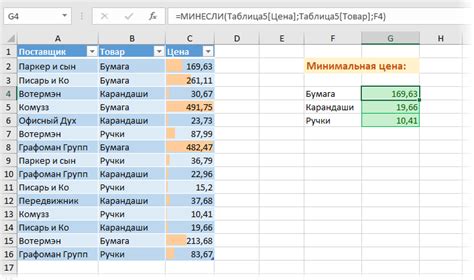 Пример 2: Поиск максимального значения в нескольких таблицах