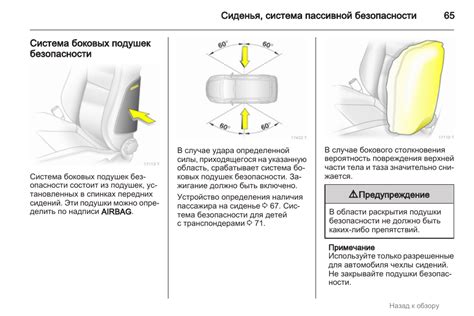 Принципы действия подушки безопасности в аварии