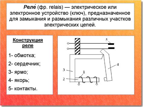 Принципы работы реле железнодорожной автоматики