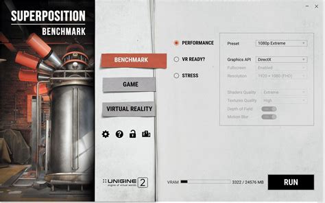 Принципы работы Superposition Benchmark