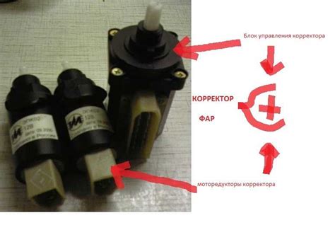 Принцип работы корректора в автомобиле Приора