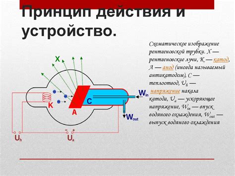 Принцип работы рентгеновской трубки