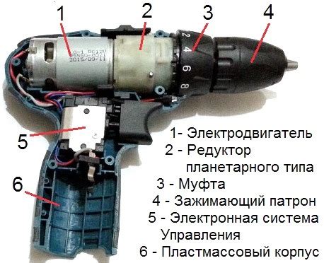 Принцип работы ударного механизма шуруповерта