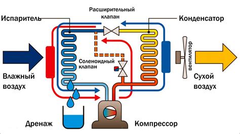 Принцип работы электрического осушителя воздуха