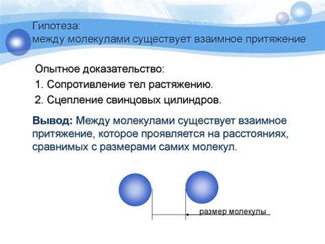 Притяжение молекул: основные факторы