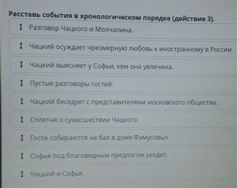 Причины, по которым Чацкий сомневается в искренности Софьи к Молчалину