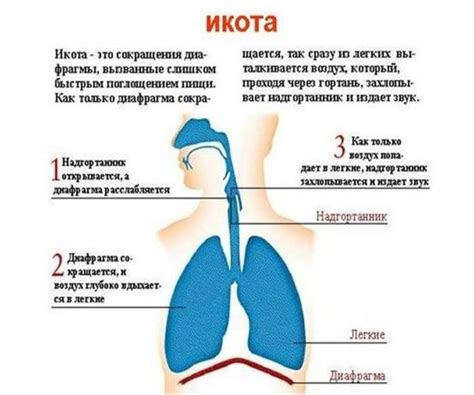 Причины возникновения икоты при курении