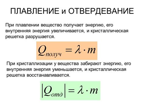 Причины выделения энергии