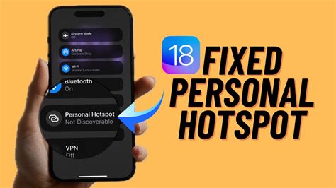 Причины и способы исправления неработающей точки доступа на iPhone