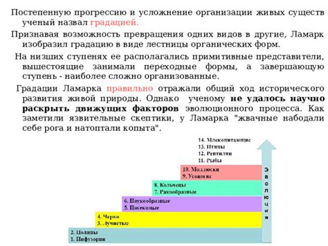 Причины классифицирования в виде градации