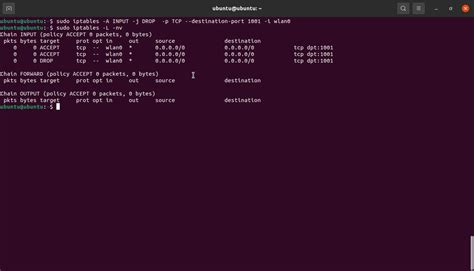 Причины сброса iptables в Ubuntu