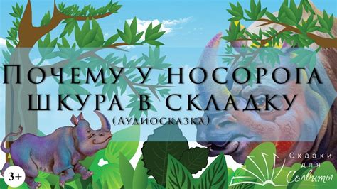 Причины складывания шкуры у носорога