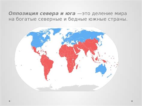 Проблема север-юг в глобальном масштабе