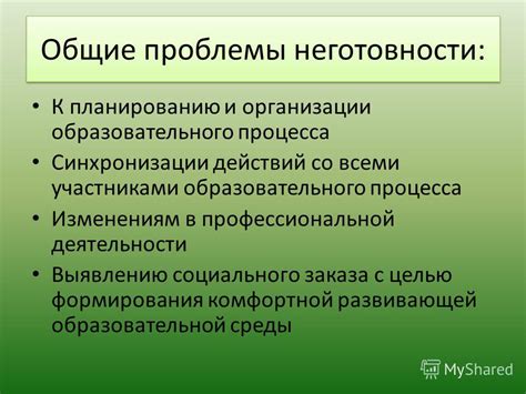 Проблемы, возникающие при синхронизации