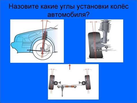 Проблемы подвески и несоответствие углов установки колес