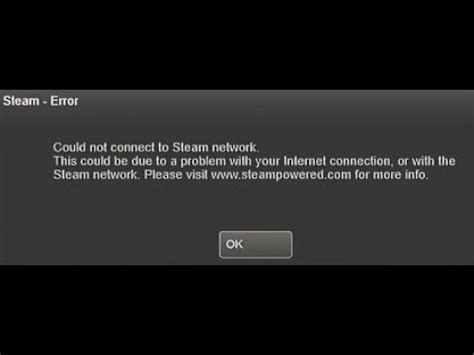 Проблемы с подключением к Steam