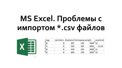 Проблемы с форматированием CSV-файлов