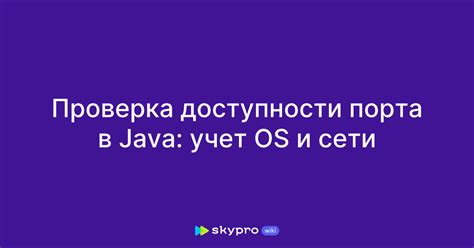 Проверка доступности и подготовка устройства