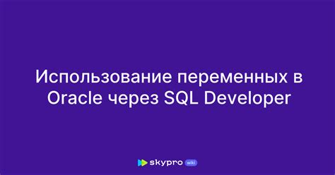 Проверка и использование Oracle SQL Developer