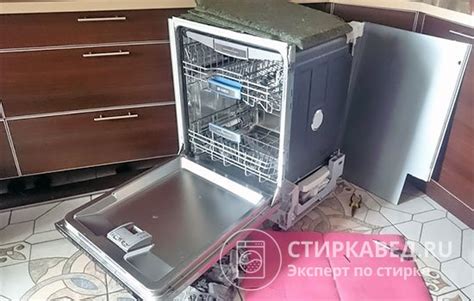 Проверка и настройка посудомойки