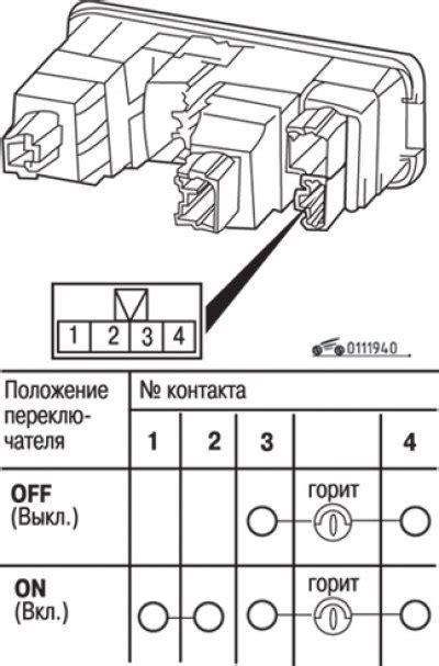 Проверка и регулировка заднего переключателя