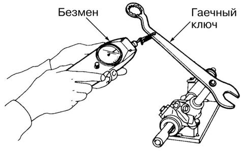 Проверка и регулировка усилия вращения руля