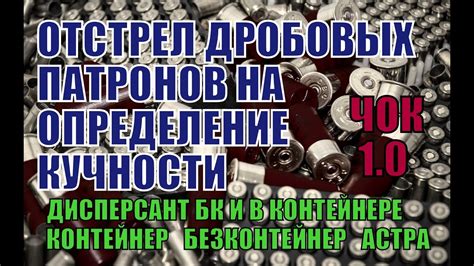 Проверка кучности ружья 12 калибра: основные методы