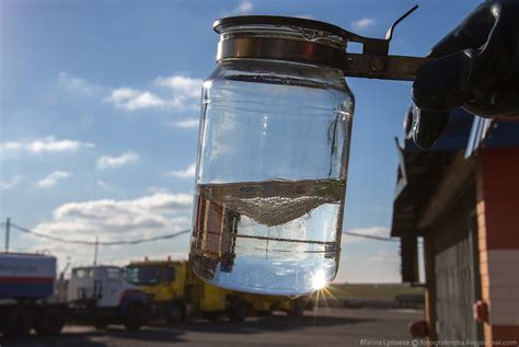 Проверка наличия воды в топливе