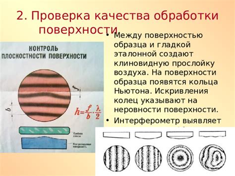 Проверка на гладкой поверхности