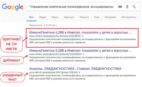 Проверка оригинальности вручную через поиск похожей информации