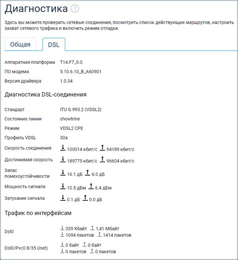 Проверка поддержки DSL-соединения