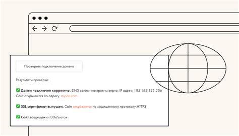 Проверка подключения домена