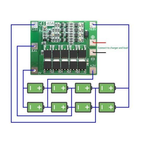 Проверка подключения 3s к 4s bms