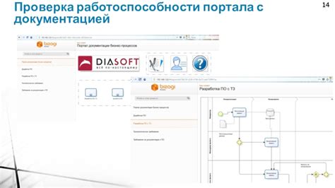 Проверка работоспособности портала