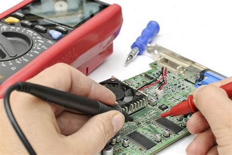 Проверка работоспособности слота PCI-E x16 с помощью мультиметра