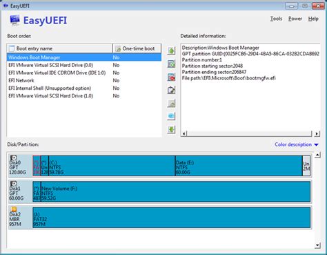 Проверка результатов удаления записей UEFI