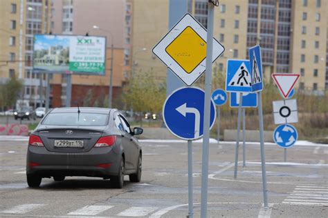 Проверка установки дорожных знаков по нормам ПДД