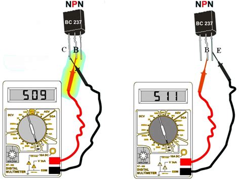 Проверка SMD транзистора NPN