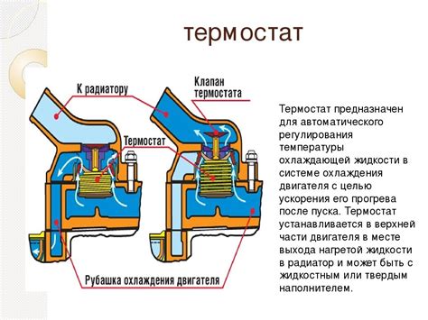 Проверьте наличие и состояние термостата